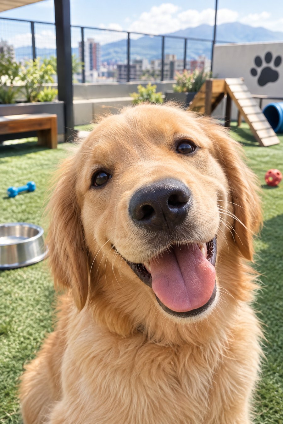 Dog Rooftop